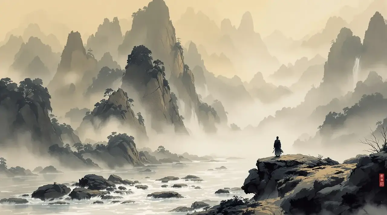 成人小视频在线观看 水墨山水武侠世界